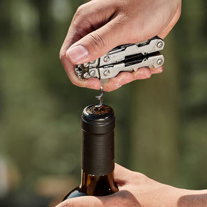 SOG PowerLitre tang Multi fungsi 19 dalam 1, alat kompak baja tahan karat untuk berkemah, mendaki, bertahan hidup (PL1001-CP) - Product Image 3