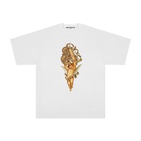 Camiseta Premium de Alta Calidad OEM ODM Estilo Hip Hop, Corte Holgado, Teñida con Pigmentos, Retro, Lisa, de Lujo, Corte Cuadrado, 280GSM, Fábrica de Shenzhen