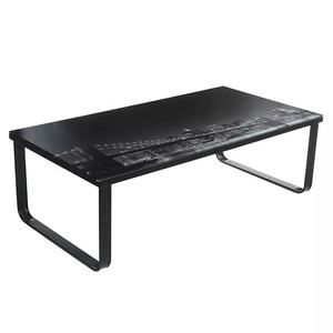 <span class=keywords><strong>Table</strong></span> basse <span class=keywords><strong>en</strong></span> <span class=keywords><strong>verre</strong></span> <span class=keywords><strong>trempé</strong></span> <span class=keywords><strong>sur</strong></span> <span class=keywords><strong>mesure</strong></span> pour salon 2026, cadre <span class=keywords><strong>en</strong></span> métal, plateau <span class=keywords><strong>en</strong></span> bois - Product Image 2