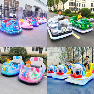 Commercial Street Set up a Stall Make Money Children Amusement Equipment Excavator Driving Car Double Seat Bumper Car - Product Image 3