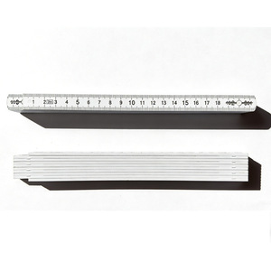 Regla Plegable de 2 Metros, Herramienta de Medición de Plástico de 10 Pliegues con Escala Impresa para Mediciones Precisas - Product Image 1