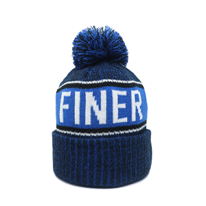 Chất Lượng Cao Biểu Tượng Tùy Chỉnh Golf Pom Pom Beanie Hat Với Các Mô hình Khác Nhau Và Hand Rút Ra In Ấn Cho Câu Lạc Bộ Người hâm mộ - Product Image 2