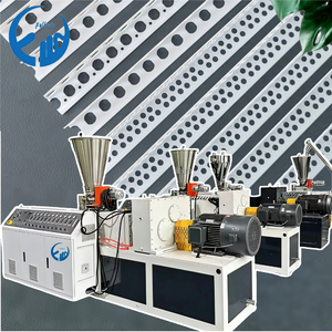 Machine <span class=keywords><strong>de</strong></span> fabrication <span class=keywords><strong>de</strong></span> profilés d'angle en PVC plastique, ligne d'extrusion d'angle en PVC avec maille, ligne <span class=keywords><strong>de</strong></span> production <span class=keywords><strong>de</strong></span> profilés d'angle en PVC - Product Image 1