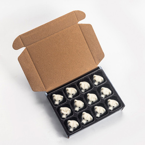 Vente en gros de beignets halal personnalisés en forme d'ours, emballage en boîte carrée de guimauves, personnalisé pour la Saint-Valentin - Product Image 6