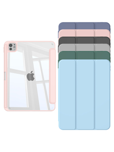 Étui pour Nouvel <span class=keywords><strong>iPad</strong></span> 9,7 Pouces 2018/2017, Étui Intelligent avec <span class=keywords><strong>Coque</strong></span> Arrière en TPU Souple pour <span class=keywords><strong>Apple</strong></span> <span class=keywords><strong>iPad</strong></span> 5ème/6ème Génération - Product Image 1
