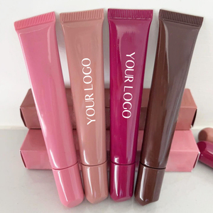 Bestseller Eigenes Logo Flüssiger Lippenstift Lippenöl SPF Feuchtigkeitsspendend Vegan Wasserfest Tierversuchsfrei Lipgloss Private Label Lippenbalsam - Product Image 4