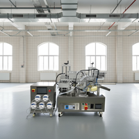 Machine de formage, de remplissage et de scellage automatique d'ampoules en plastique de haute précision / Machine BFS pour cosmétiques, liquides buccaux, gouttes pour les yeux, sérums et essences