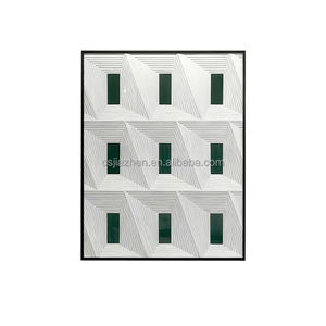 Moderno astratto 3D divano stereoscopico sfondo decorazione murale dipinti, corridoio e passaggio realizzati a mano arte della parete personalizzata - Product Image 6