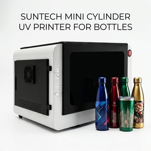 <span class=keywords><strong>เครื่อง</strong></span>พิมพ์ยูวีทรงกระบอกความแม่นยำสูง พร้อมระบบโรตารี่สำหรับพิมพ์ขวด <span class=keywords><strong>เครื่อง</strong></span>พิมพ์ยูวี CMYK สีขาว วานิช - Product Image 1