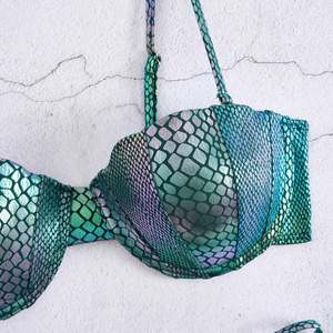 Custom Glitter Bikini <strong>Swimwear</strong> Sexy Push up Bikini <strong>Thong</strong> <strong>Swimwear</strong> for Women - Product Image 6