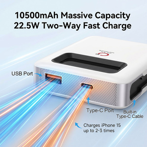 OLAX M200E 4G LTE WiFi Portátil y Banco de Energía 10500mAh 150Mbps Hotspot con Pantalla LCD y Puerto Tipo-C para Viajes WiFi de Bolsillo - Product Image 2