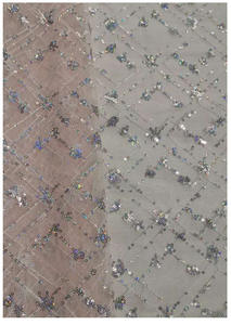 Hatue Couture Tela de encaje bordado colorido en color colorido en stock - Product Image 4