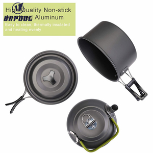 Ensemble <span class=keywords><strong>de</strong></span> casseroles <span class=keywords><strong>de</strong></span> camping en métal écologiques pour la <span class=keywords><strong>survie</strong></span> en milieu sauvage, équipement <span class=keywords><strong>de</strong></span> cuisine en plein air, ensemble <span class=keywords><strong>de</strong></span> casseroles <span class=keywords><strong>de</strong></span> cuisson - Product Image 2