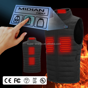 Chaleco de otoño hecho a medida, chaleco calentado inteligente con USB de 5V, 5 zonas, para invierno, con Banco de energía de 5V y 2A - Product Image 1