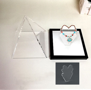 Tùy chỉnh Acrylic kim tự tháp hộp hiển thị cho đồng hồ Premium Rack cho <span class=keywords><strong>Showcase</strong></span> - Product Image 4