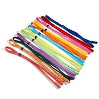 Bracelet de lunettes de sport pour hommes Chaîne de lunettes Porte-lanière Suspendu Cou Anti-dérapant Fibre de polyester Cordon de lunettes de soleil réglable