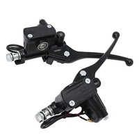 Bomba de Freno Eléctrica Delantera para Motocicleta, Bomba Hidráulica Universal para Freno y Embrague, Accesorios de Montaje Superior de 22mm, Modelo 75 Little