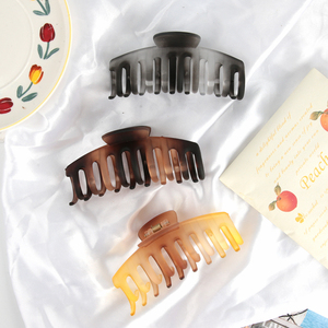 مشابك شعر بلاستيكية كبيرة بالجملة من المصنع، 11 سم، قبضة قوية، ملمس مصقول، مشابك شعر للنساء وإكسسوارات الشعر - Product Image 3