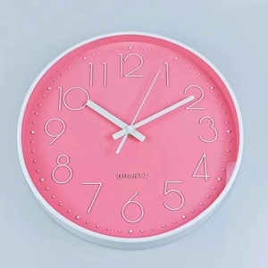 Hiện đại đơn giản ngắn gọn tối giản Đồng hồ treo tường trang trí đồng hồ treo tường trang trí nội thất đơn mặt nhựa thạch anh giá rẻ đồng hồ treo tường - Product Image 4