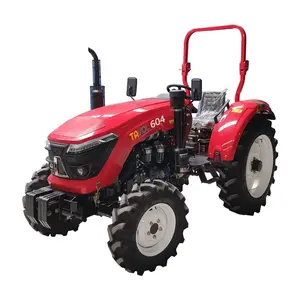 604 tractor foton 8F + 8R turno con barra de rollo 60hp 4wd tractores agricolas