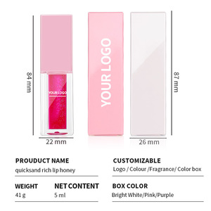 MLM custom Private Label <b>Magic</b> Color Changing Lip Plumper Oil Glitter Shine Vegan Cruelty Free Lip Care bulk cosmetic lip oil - Product Image 3