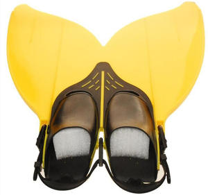 زعانف حورية البحر للشباب قطعة واحدة مطاط دروبشيبينغ القطع الأثرية الشهيرة للغوص للتدريب - Product Image 1