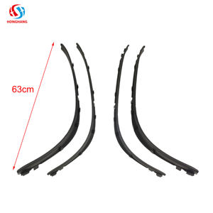 Honghang 4 pièces noir brillant pour Jeep Grand Cherokee SRT8 garde-boue fusées accessoires 2014 2015 2016 2017 2018 2019 2020 - Product Image 6