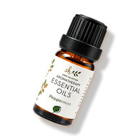 Huile Essentielle de Menthe Poivrée 100% Pure en Gros OEM ODM Naturelle Pressée à Froid pour Aromathérapie Diffuseur et Utilisation en Spa