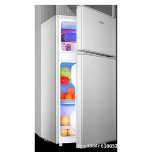 Rongshida 42L Small Dormitory Rental Room Refrigerated Mini Double Door <b>Refrigerator</b> Auto-Defrost Energy Efficiency Level I - Product Image 1