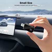 Adaptador inalámbrico para coche Carplay Dongle Plug Play 2 en 1 USB inalámbrico CarPlay y adaptador automático Android para iPhone