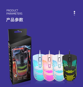 Factory RGB <strong>Gaming</strong> <strong>Wired</strong> <strong>Mouse</strong> 4D Hollow Design <strong>Wired</strong> <strong>Gaming</strong> <strong>Mouse</strong> Leather Roller 7200 DPI LED <strong>Wired</strong> Gamer <strong>Mouse</strong> for Computer - Product Image 6