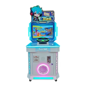 Mini Macchina da Gioco Arcade <span class=keywords><strong>per</strong></span> <span class=keywords><strong>Bambini</strong></span> con Gettoniera, <span class=keywords><strong>Videogiochi</strong></span> <span class=keywords><strong>di</strong></span> Corse, Sparatutto e Pesca, Scheda Madre LED <span class=keywords><strong>per</strong></span> Divertimento - Product Image 1