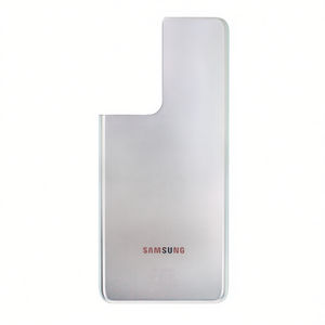 Cover Posteriore in Metallo Argento di Ricambio per Samsung Galaxy S21 Ultra 5G - Product Image 2