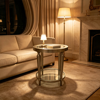 Table d'appoint moderne pour salon et chambre à coucher, table d'appoint de canapé en bois de luxe italien de haute qualité pour la décoration de la maison