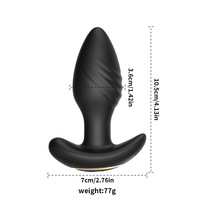 Kovida Sm Sexspielzeug Männlich Arsch g Punkt Anal Massage App Fernbedienung Externe Prostata Behandlung Butt Plug Anal Vibrator für Jungen