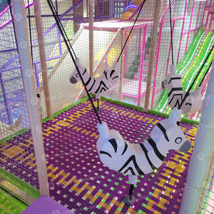 Perlengkapan Bermain lembut untuk taman bermain dalam ruangan Set Super pendaki Bahan EPE baja tahan karat 300 + kapasitas gunung berapi - Product Image 5