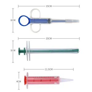 GooDoctor atas OEM portabel untuk penggunaan rumah kucing anjing pil Dispenser Syringes Tablet gesek