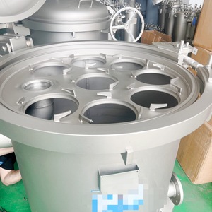 Carcasa de Filtro de Agua de Acero Inoxidable OEM SUS304 316L, Simple <span class=keywords><strong>o</strong></span> Múltiple, con Entrada y Salida Inferiores - Product Image 4