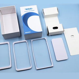 กล่องกระดาษบรรจุภัณฑ์หูฟังอิเล็กทรอนิกส์ราคาถูกพิมพ์ลายตามสั่ง กล่องชาร์จไร้สายสำหรับหูฟัง - Product Image 4