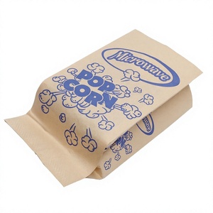 Kantong Kertas Anti Minyak untuk Makanan, Kantong Kemasan <span class=keywords><strong>Popcorn</strong></span> Microwave, Kantong Makanan yang Cocok untuk Pemanasan Microwave - Product Image 4