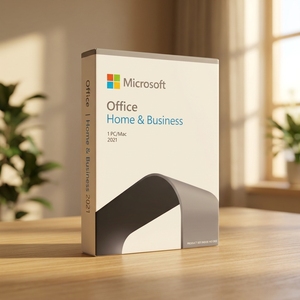 Microsoft <span class=keywords><strong>Office</strong></span> <span class=keywords><strong>2021</strong></span> Famille et Petite Entreprise pour Windows/<span class=keywords><strong>Mac</strong></span> – Clé de licence physique avec activation en ligne – Boîte de vente au détail HB - Product Image 1