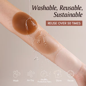 15cm Grande Mamilo Ultrathin <span class=keywords><strong>Silicone</strong></span> Cover Grande <span class=keywords><strong>Silicone</strong></span> Pasties Adesivo Invisível Grande Peito Capa Reutilizável Sutiã Pegajoso - Product Image 4