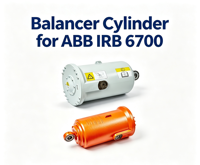 Cylindre d'équilibrage pour robot ABB série IRB 6700, référence 3HAC043477-002, pièce de rechange pour unité d'équilibrage de bras robotique industriel