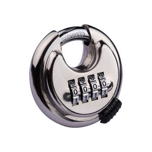 संयोजन 4-बिट 201 # डिस्क ताला भारी सुरक्षा पैड लॉक विरोधी चोरी स्टेनलेस स्टील 70mm डिस्क ताला - Product Image 3