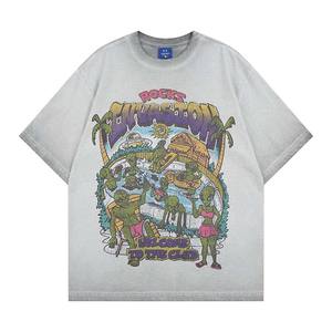 T-shirt en coton personnalisé pour homme, coupe oversize, motif Toy Story Howdy, haute qualité, personnalisable avec impression sérigraphique - Product Image 3