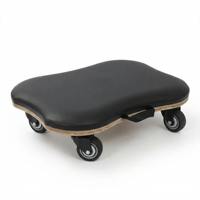 Балансировочная доска-роллер Selfcipline Pilates Studio Orbit Figure Roller для тренировки кора, с комфортной мягкой поверхностью из микрофибры, 5-летняя гарантия