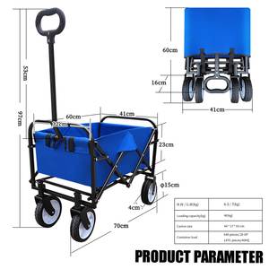 Venta al por mayor carro plegable al aire libre portátil plegable mini carro plegable - Product Image 2