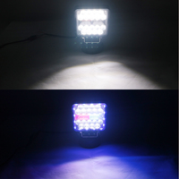 NOUVEAU Avec des couleurs rouge vert bleu ange oeil led lampe de travail Spot Off-road Forklift UTV Emergency led work light