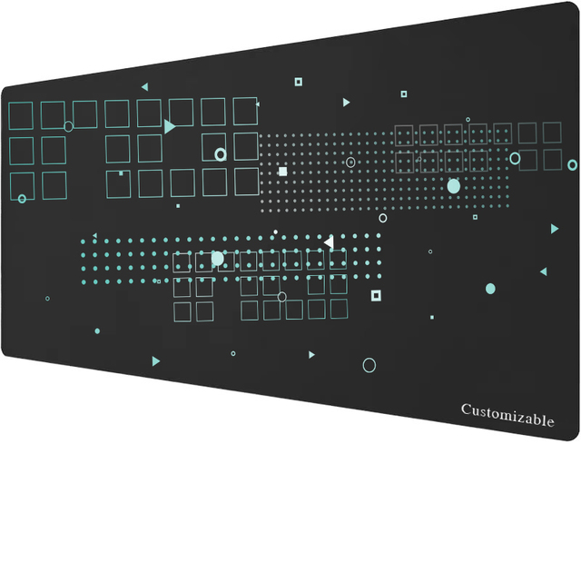 Custom Logo  Computer Keyboard Mousepads Gaming Mouse Pad DIY Non-slip Waterproof Desk Pad