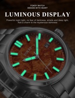 Montre mécanique automatique personnalisée 8215 pour hommes, montre de plongée professionnelle, résistante à l'eau 5ATM, en acier inoxydable, vente en gros d'usine